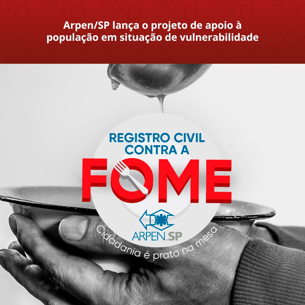 REGISTRO CIVIL CONTRA FOME